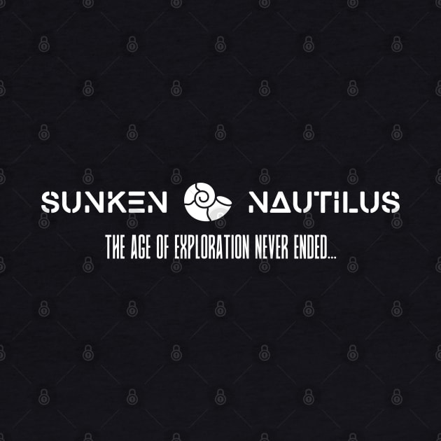 Sunken Nautilus (Black & White) by SUNKENNAUTILUS